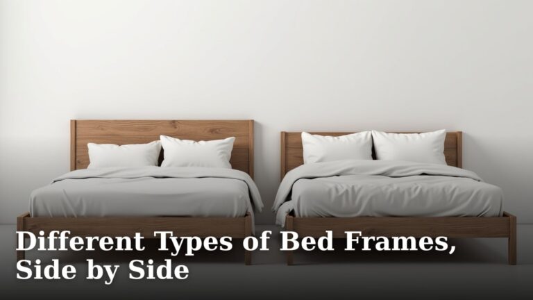 Different Types of Bed Frames, Side by Side