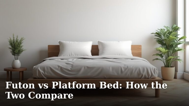 Futon vs Platform Bed: How the Two Compare