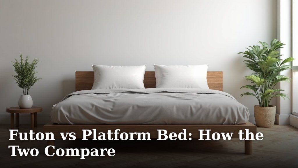 Futon vs Platform Bed: How the Two Compare
