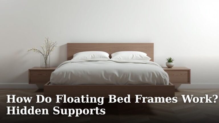 How Do Floating Bed Frames Work? Hidden Supports