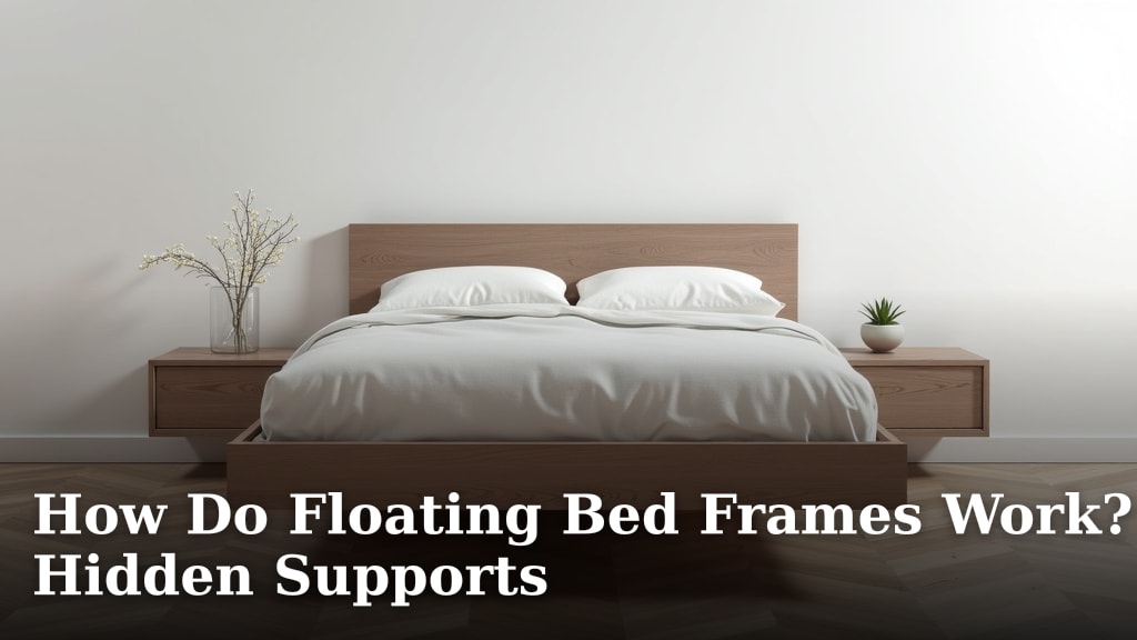 How Do Floating Bed Frames Work? Hidden Supports