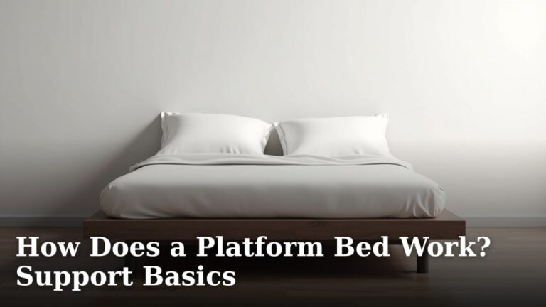 How Does a Platform Bed Work? Support Basics
