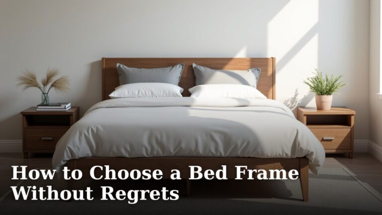 How to Choose a Bed Frame Without Regrets