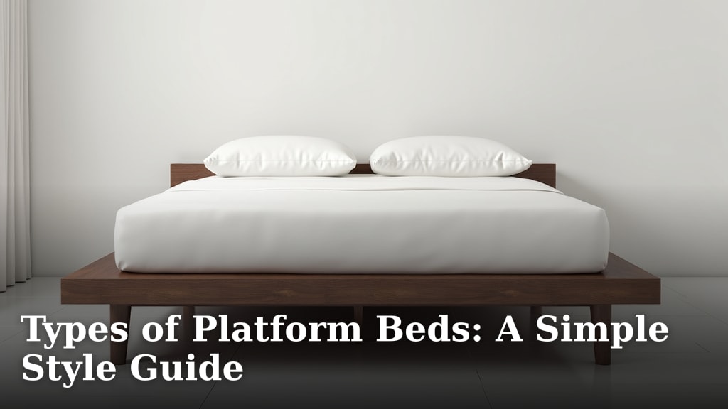 Types of Platform Beds: A Simple Style Guide