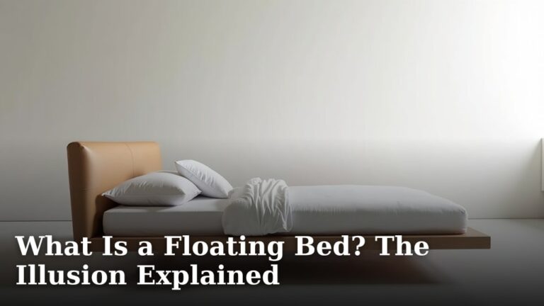 What Is a Floating Bed? The Illusion Explained