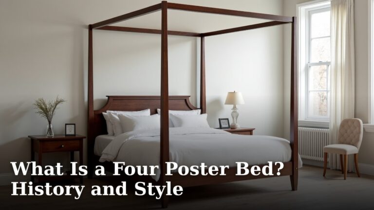 What Is a Four Poster Bed? History and Style