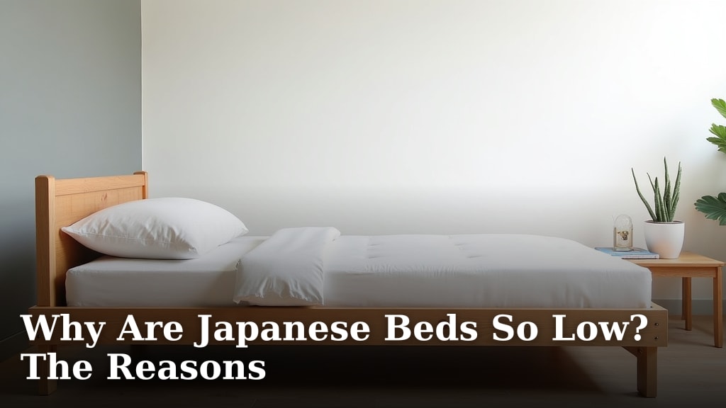 Why Are Japanese Beds So Low? The Reasons